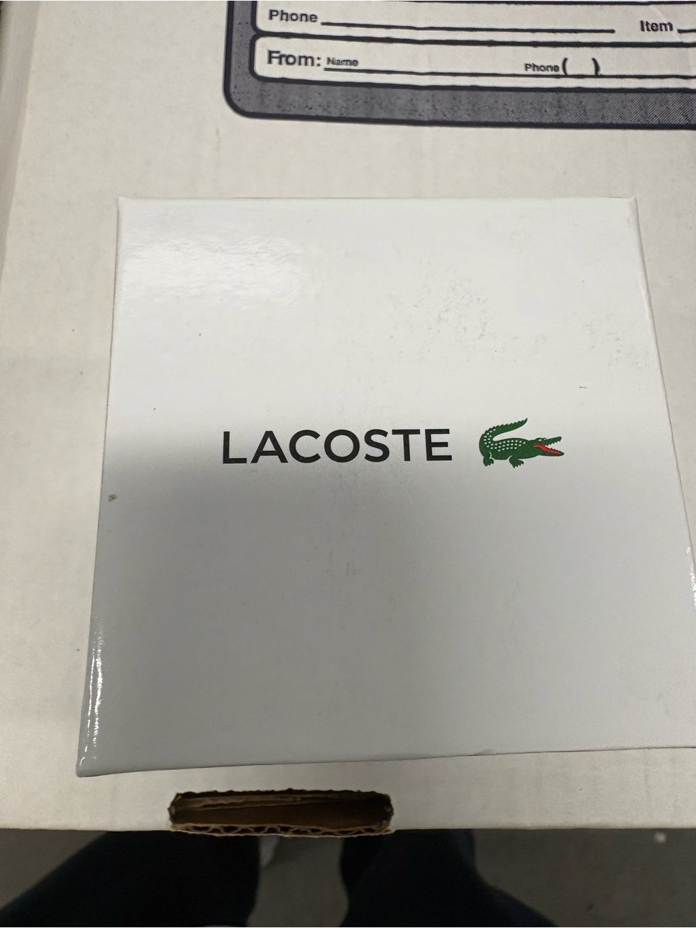 Lacoste Men's Navy Blue and Silver Analog Watch - Picture 3 of 4